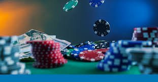 Live casino table with professional dealer